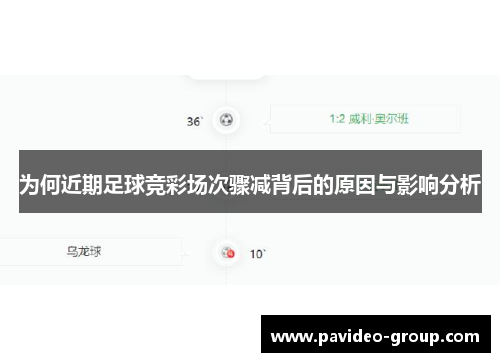 为何近期足球竞彩场次骤减背后的原因与影响分析 为何近期足球竞彩场次骤减背后的原因与影响分析